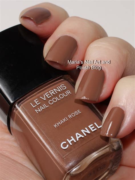 chanel khaki rose nail polish|Chanel nail polish colour chart.